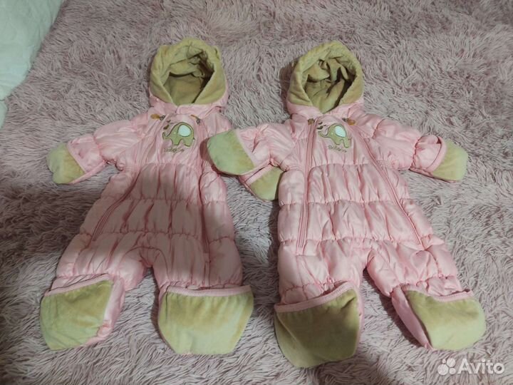 Комбинезон для двойни62 68