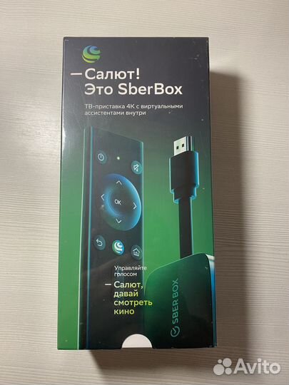Smart-TV приставка Sber Box