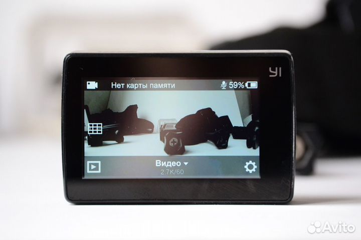 Экшн камера Xiaomi Yi 4K + аксессуары