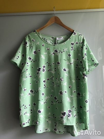Блузки летние р54
