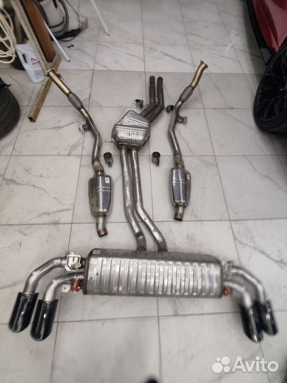 Выхлопная система Porsche Cayenne E3