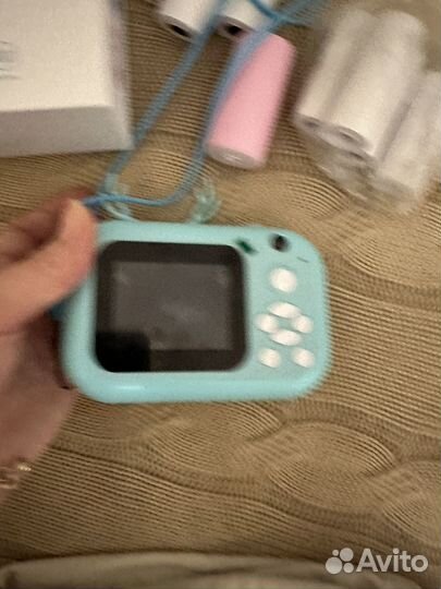 Детский фотоаппарат моментальной печати