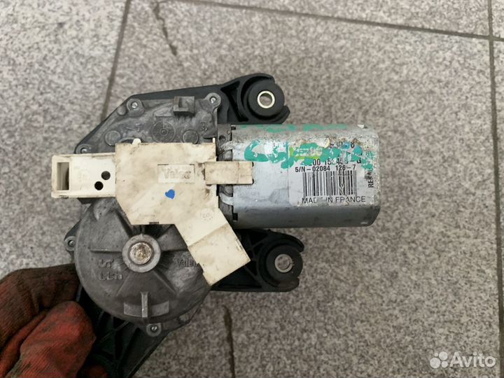 Моторчик дворника задний Renault Megane 2