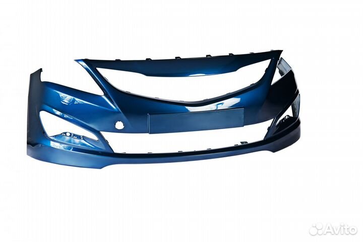 Бампер передний Hyundai Solaris (14-17)