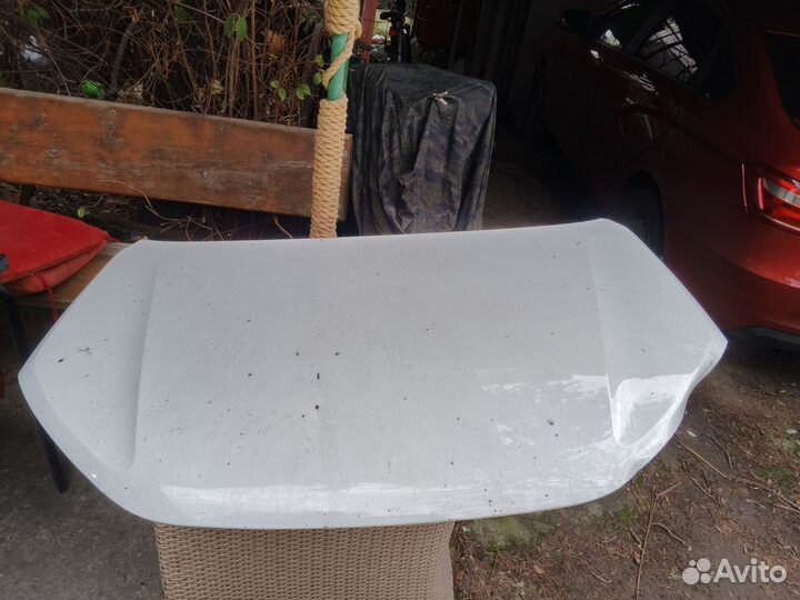 Капот LADA granta fl в цвет белое облоко