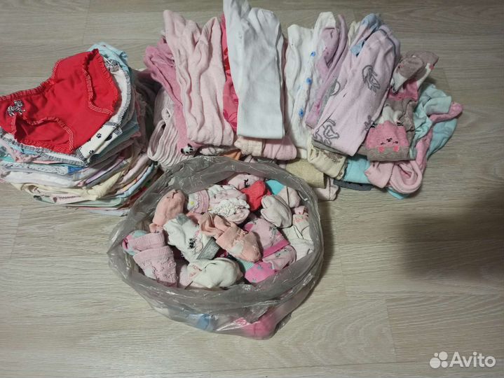 Вещи пакетом на девочку