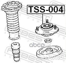 Опора переднего амортизатора TSS004 Febest