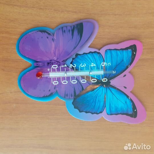 Термометр комнатный Бабочка новый