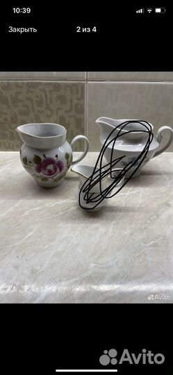 Кувшин, сливочник СССР