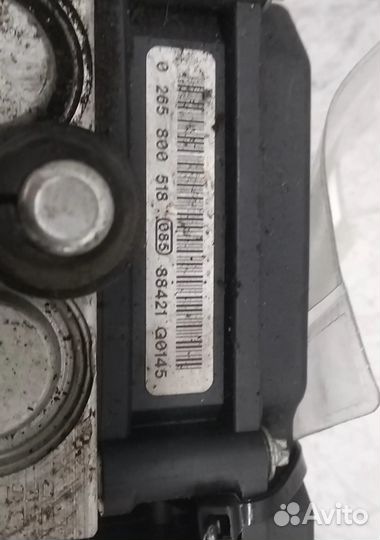 Блок абс 0265800518 Nissan Note (E11) 2006-2014 года