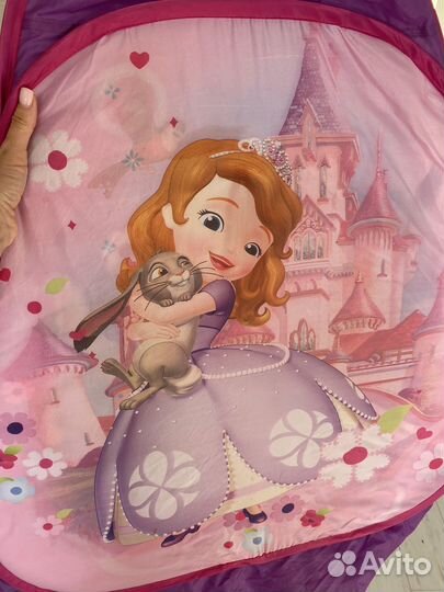 Детская игровая палатка для пляжа