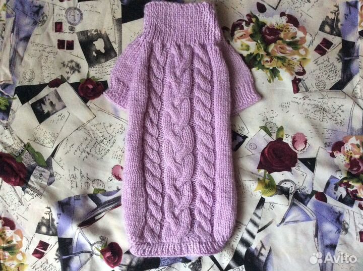 Вязаная одежда для животных