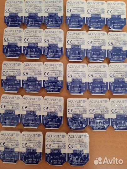 Линзы Acuvue Oasis -4.75/8.8