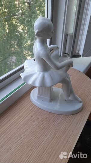 Фарфоровые статуэтки СССР балерина
