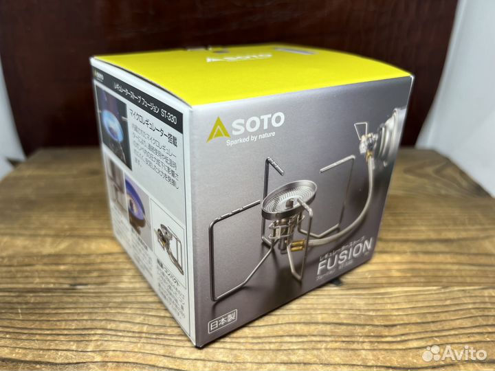 Японская газовая горелка Soto ST-330 Fusion