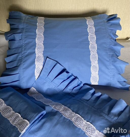 Наволочка детская новая 50*70 и 45*45 сатин