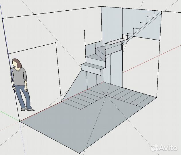 Лестницы каркас изготовлю