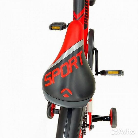 Велосипед 16 Nameless Sport, красный/чёрный