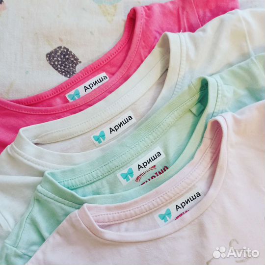 Термонаклейки/термобирки на одежду