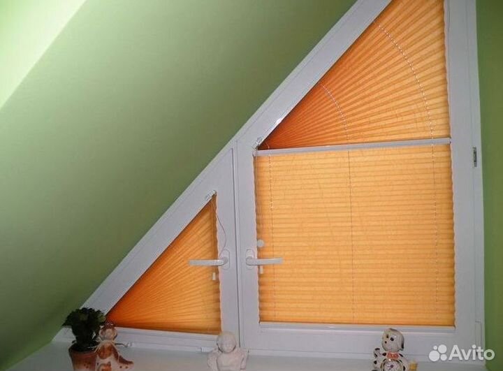 Жалюзи, шторы плиссе