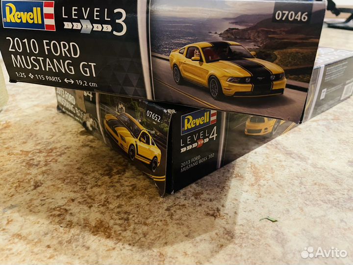 Сборная модель автомобиля 1/24 1/25 Ford Mustang