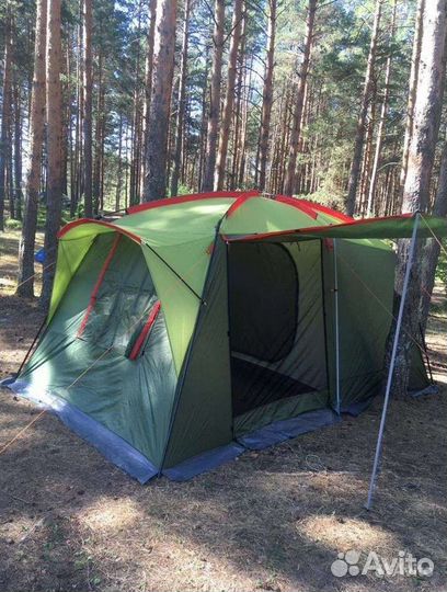 Палатка и спальный мешок