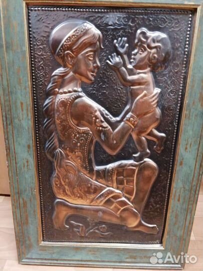 Картина медная