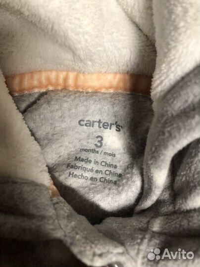 Комбинезон carters 3мес