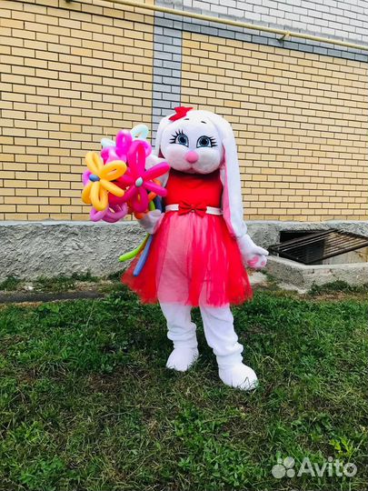 Поздравление Мишки, кошки, чебурашки и зайки