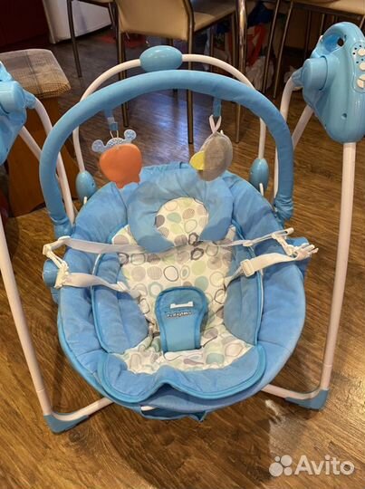 Детские электронные качели