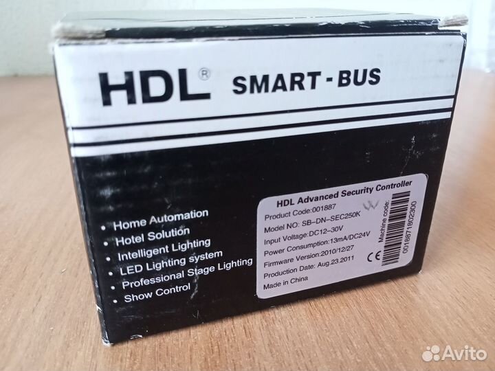 Контроллер безопасности HDL SB-DN-sec250k