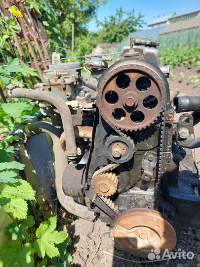 Двигатель ока с коробкой