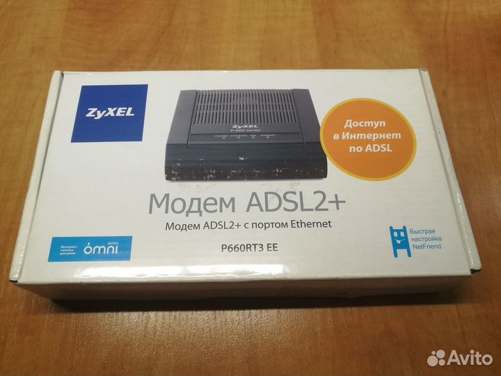 Adsl2+ модем zyxel P-600
