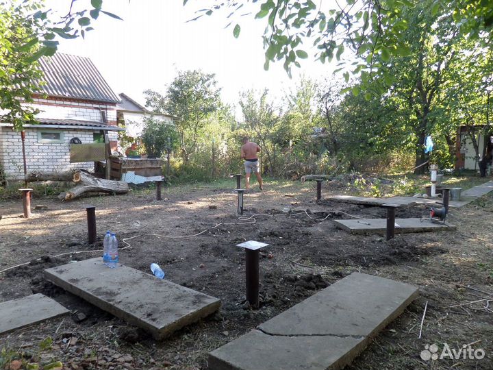 Винтовые сваи от производителя с установкой
