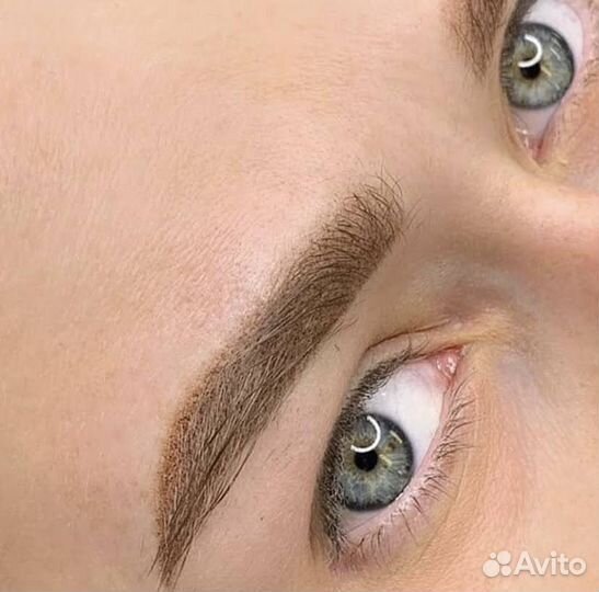 Перманентный макияж бровей губ и век татуаж