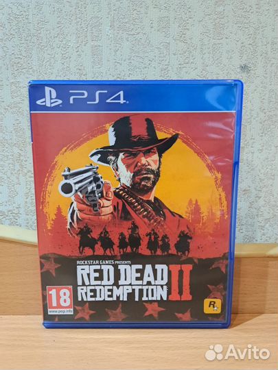 Red dead redemption 2 диск для PlayStation 4
