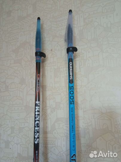 Удочки поплавочные Shimano 5м в сборе