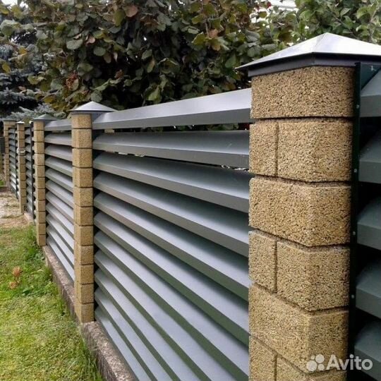 Жалюзийный забор