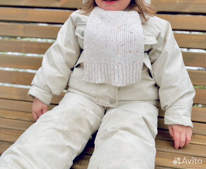 Зимний комбинезон для девочки 86