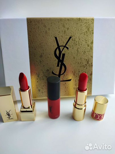 Набор миниатюр губных помад yves saint laurent