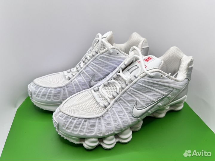 Кроссовки Nike Shox TL All White