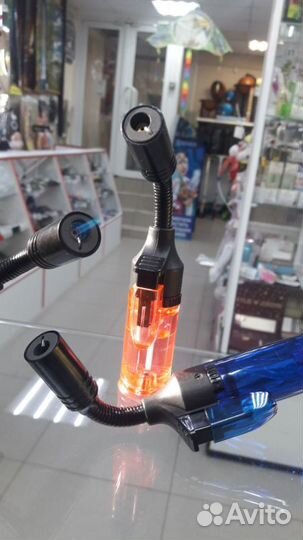 Зажигалка-горелка с гибкой головкой