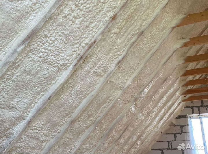 Утепление пола напылением пенополиуретана