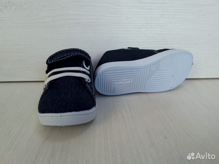 Кеды детские р.26 синий
