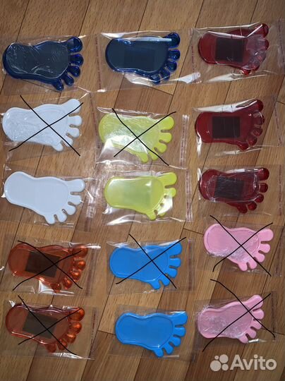 Фоторамка магнит пяточка прямоугольная