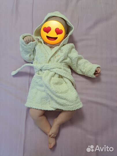 Детский махровый халат