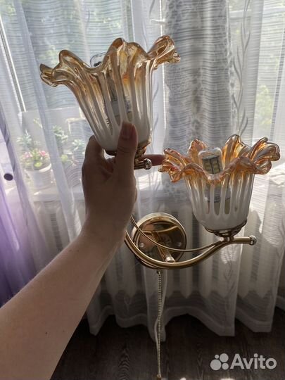 Люстра и бра