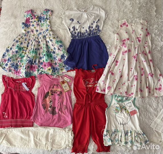 Одежда на девочку 98