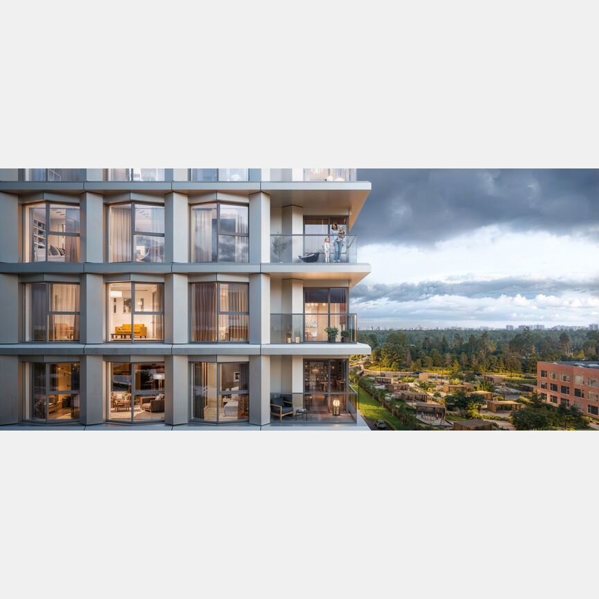 2-к. квартира, 46,9 м², 23/31 эт.