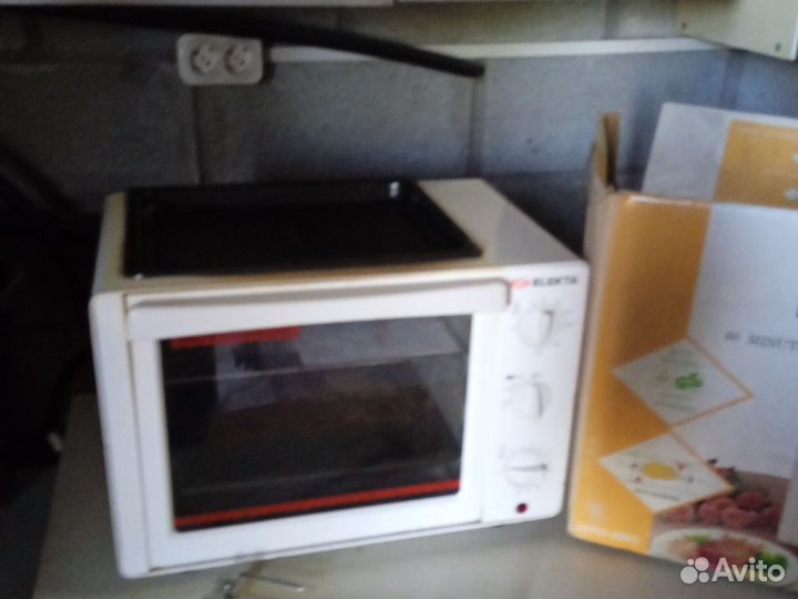 Мини печь духовка с грилем электа